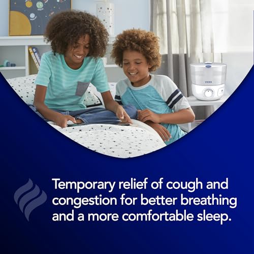 Vicks EasyCare+ Top Fill FilterFree Cool Mist Humidifier, Small Room