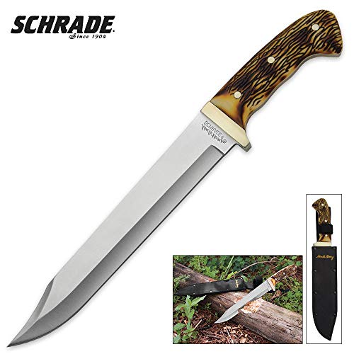 Schrade SCH181UH 181UH Outdoormesser-Klingenlänge: 25.4 cm-Uncle Henry Bowie, Steel, Mehrfarbig – Bild 3