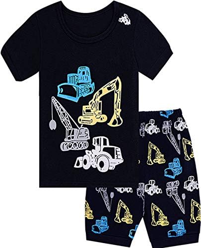 1-12 Years Christmas Boys Pajamas Children Clothes Set 100% Cotton Little Kids Pjs Sleepwear