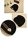 Womens Winter Thick Beanie 2-Piece Hat Scarf Set Girls Cute Pom Warm Knit Ski Hat with Fleece Lined Slouchy Skull Cap (black1, one Size)