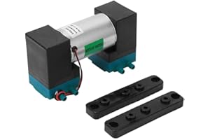 YANMIS Large Vacuum Pump, 10~20L/min Mini Low Noise Transfer Pump -90~350kpa 24W, 7mm Connecting Outer Diameter(DC24V)