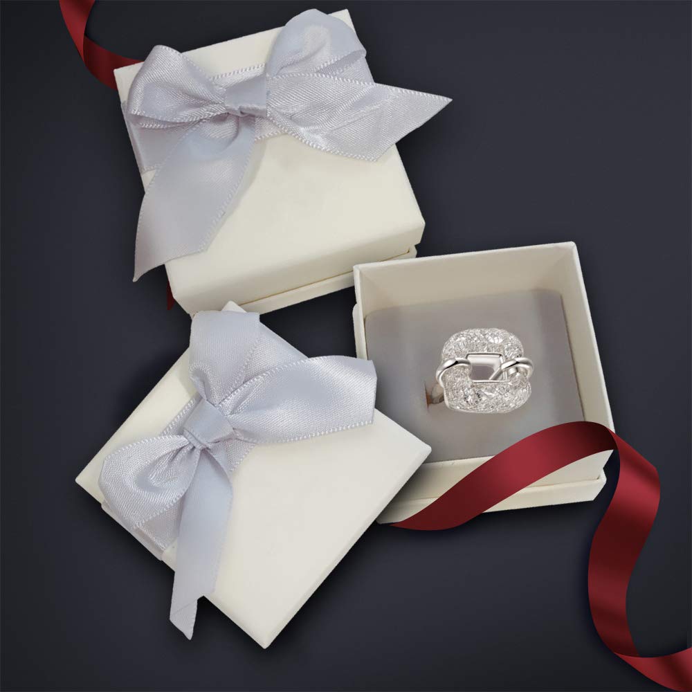 mytysun Grand Anneau Bague pour Femme en Swarovski Elements Bagues de déclaration pour Dames Femmes Vintage Bagues Bague Large en Cristal Cadeaux …