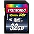 Transcend 32 GB Class 10 SDHC Flash Memory Card (TS32GSDHC10E)