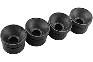 balikha Auto Engine Cover Mounting Rubber Grommet Stop Black for A3 A4 A5 A5 A6 A7 A8 Q3 Q5 TT Replacement