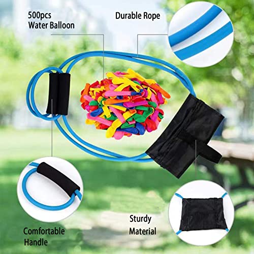 Water Balloon Launcher 500 Yard, 23 Man Waterball Launcher Slingshot