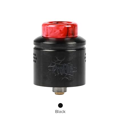 E Zigarette Verdampfer Wotofo Profile RDA Verdampfer Tank E Zigarette Dampfer 810 drip tip 510 Thread-Kein Nikotin und Tabak 