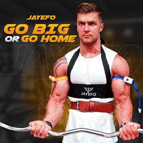 Jayefo Sport Arm Blaster for Biceps, Ez Curl Bar and Preacher Bar