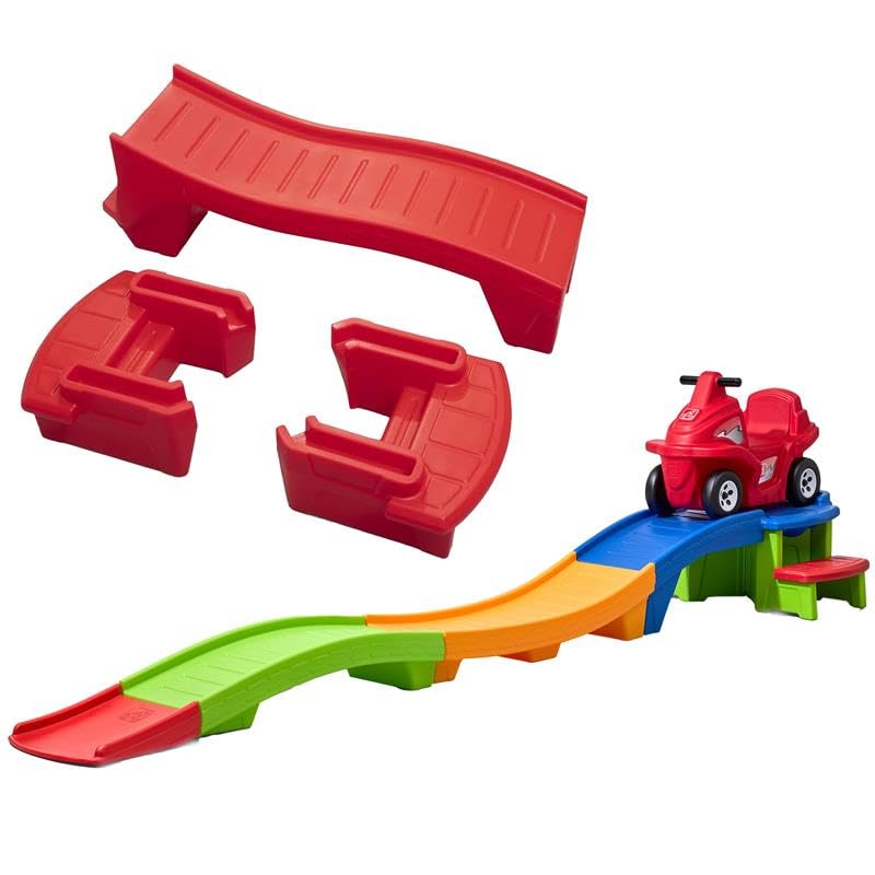 Photo 1 of Step2 Up & Down Roller Coaster Rapid Ride & Hide with Farther & Faster Track Expansion Pack | Extra 4 Feet of Coaster Track