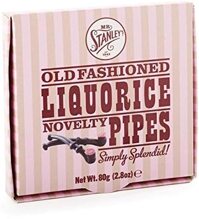 Mr Stanley's Liquorice Pipes - 80g
