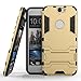 Cocomii Iron Man Armor HTC One A9 Case New [Heavy Duty] Premium Tactical Grip Kickstand Shockproof Hard Bumper Shell [Military Defender] Full Body Dual Layer Rugged Cover for HTC One A9 (I.Gold)