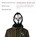 Unisex Black Balaclava Ghosts Cod Ghost Mask for Cosplay Party Halloween Outdoor Motorcycle Bike Cycling Hiking Protection Hooded Skull Bandana