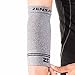 Zensah Compression Tennis Elbow Sleeve for Elbow Tendonitis, Tennis Elbow, Golfer's Elbow - Elbow Support, Elbow Brace (Large, Heather Grey)
