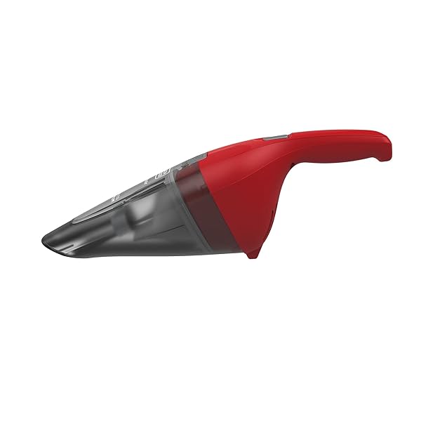 BLACK+DECKER DUSTBUSTER QUICKCLEAN HANDHELD VACUUM, CORDLESS, LIGHTWEIGHT & PORTABLE, ERGONOMIC DESIGN, RED
