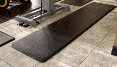 Best In Industry 6' x 3' x 5/8" Salon Spa Barber Runner Anti-Fatigue Mat + FREE Cutting Cape ($26 value). BEST Mat in the Industry! (ESPRESSO)