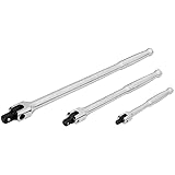 Craftsman 3 pc. Flex Handle Breaker Bar Set 1/4" 3/8" 1/2" 47017