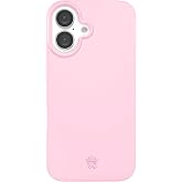 VELVET CAVIAR for iPhone 16 Case - Compatible with MagSafe - 10ft Drop Protection (Pink Strawberry Milk)