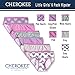 CHEROKEE Little Girl's Elastic Waist Lace Trim Hipster Panties, 6 Pack