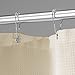 InterDesign York Hotel Cotton Blend Fabric Shower Curtain; 72