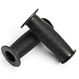 Coolrunner Bike Handlebar Grips Mushroom Kid's Bike Grips BMX for Toddler Bikes/Kid's Bikes, Boys and Girls Bikes (Black)