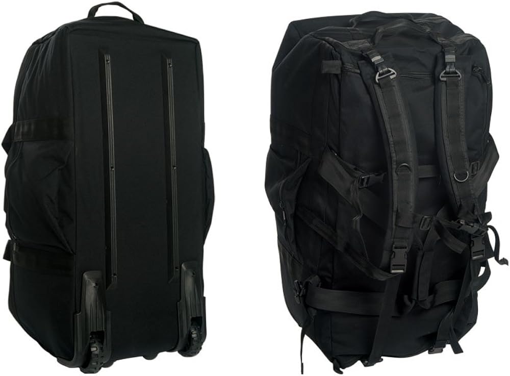 Mil-Tec Unisex - Adult M.Rollen Combat Sling Bag, Black, One Size, 78 x 37 x 37 cm - Image 3