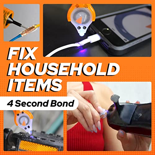 Bondic Pro UV Resin Kit Liquid Plastic Welding Kit, Super Glue, Plastic