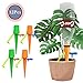 12Pcs Automatic Plant Watering Spikes - Plants Self Water Devices System with Control Switch, Vacations Potted Waterers Stakes When Away
