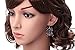YACQ Women's Spider Dangle Earrings - Lead & Nickle Free - 2 Inches Long - Halloween Costume Accessories Jewelry