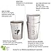 Better For Your - Kids Small Stainless Steel Cups Double Wall Tumbler 8oz-250ml, BPA Free, Set of 3 - Juggling Squirrel and Numbers 1-2-3, Dishwasher Safe