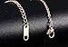Stainless Steel Heart Anklets Bracelet Foot Chain Jewelry,Rose Gold Plated,Nickel Free 8.7