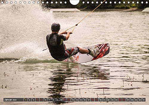 Wakeboarding - make water burn (Wandkalender 2020 DIN A4 quer): Wakeboarding - make water burn (Monatskalender, 14 Seiten ) - Thumbnail 2