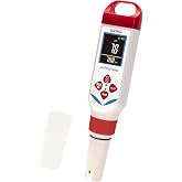 GIDIGI Digital pH Tester for Water, 3 in 1 pH TDS Meter for Drinking Water | 0-9990ppm pH pen with Color Display &amp; Green Probe | AAA Battery Powered Water Tester for Drinking Water, RO/DI System