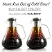 Dalkang Large Cold Brew Coffee Maker - 1.5L (48 oz) Glass Carafe with Removable Double Walled Stainless Steel Filter - Use to Brew Hot or Cold Tea or Coffee