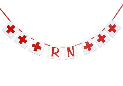 Toys Games Rn Nurse Party Banner For Graduation Party