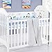 Zenssia Organic Cotton Baby Blanket Warm, Breathable and Super Soft Quilted Toddler Blanket for Boys and Girls - Thermal Crib Blanket Thick and Light Weight 39x39 Inches Large -Gray