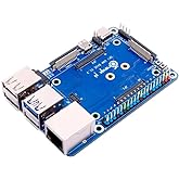 Orange Pi CM4 Base Board, Compute Module 4 Base Board with 40 Pin GPIO Interface, M.2 M-Key, Standard CM4 Connector, HDMI, USB, RJ45 Gigabit LAN Port, Support Orange Pi CM4 Core Board