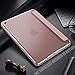 INFILAND iPad Mini 5 2019 Case with Pencil Holder, Ultra Slim Lightweight Stand Case with Translucent Frosted Back Smart Cover for iPad Mini 5th Gen 7.9-inch 2019 Release, Rose-Gold