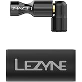 LEZYNE Trigger Drive CO2 Bike Tire Inflator | CNC-Machined Aluminum Construction, Insulated Neoprene Sleeve, Presta & Schrade
