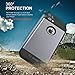 TOTU iPhone 6s Case Rugged Water Resistant Case Full-Body Accessories Sport with Built-in Screen Protector and 4 Interchangeable Covers for iPhone 6 / iPhone 6s, Black