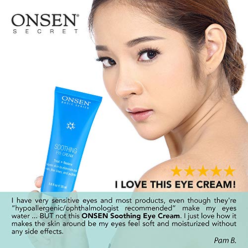 Onsen Secret Under Eye Cream Anti Aging Eye Treatment Gel Made Of