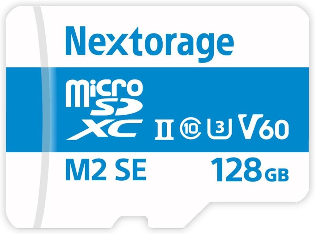 Nextorage 日本メーカー UHS-II マイクロSDカード 128GB microSDXC U3 V60 読出し最大280MB/s 書込み最大10