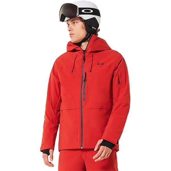 Oakley Mens Canopy Insulated Jacket, Flame Red, Small at Amazon