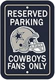 Bsi Products Bsi NFL Dallas Cow Reserved Parking Sign
