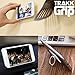 TRAKK Grip Clever Universal Ring Mount and Cradle for All Smartphones and Tablets, Cell Phone Holder, Apple, iPhone, IPad, Samsung, Nexus, Xiomi, LG, Mount Stand Holder Kickstand in White Color