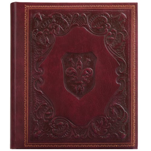 Medici italian leather photo album / wedding album / scrapbook, e…