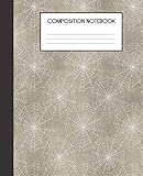 Composition Notebook: Vintage Gothic Grunge Skull College Ruled Notebook Lined School Journal