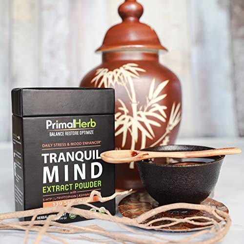 Natural Stress & Anxiety Relief by Primal Herb Mood, Serotonin
