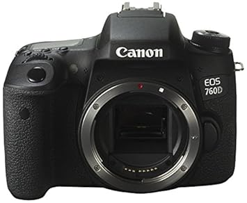 Canon EOS 760D - Cámara réflex Digital de 24.2 MP (Pantalla táctil ...