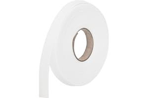 MECCANIXITY 1/2 Inch Double Fold Bias Tape Polyester Continuous Bulk Bias Tape for Sewing,Seaming Quilting Hemming Binding Cr