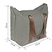 FUNOC Insulated Tote Waterproof Lunch Bag Cool Cooler Thermal Picnic Food Drink Holder (Gray)