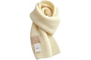 HinyBoeh Kids Winter-Kintted-Scarf Warm-Neck Soft-Scarves for Toddler Boys Girls